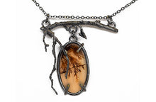  Large Branch Pendant with Dendritic Dangle